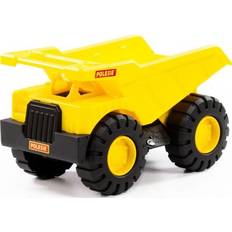 35317 35317-Tech Truck with Crane, Moveable Hook, Rotating Attachment and  Sturdy Steel Axles, Approx. 26 x 11.5 x 32 cm, from 12 Months, Ideal as a