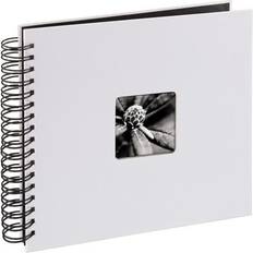 Vannbasert Fotoalbum Hama Fine Art Photo Album 28 x 24cm 50 Chalk w/Black Pages, 28 x 24 cm