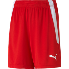 Røde Bukser Puma Kid's TeamLIGA Shorts - Red/White (704931-01)