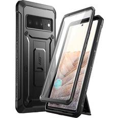 SUPCASE UB Mag XT for iPhone 15 Pro Case 6.1 with Camera Cover,  [Compatible with MagSafe] Heavy Duty Rugged Case with Built-in Kickstand  (Black)