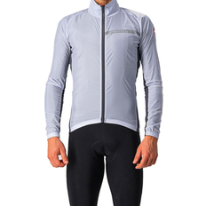 Castelli Herren Jacken Castelli Squadra Stretch Cycling Jacket Men - Silver Gray/Dark Gray