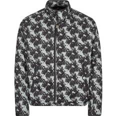 RE-POCKETS STONE ISLAND Reflective Camouflage Hooded Jacket Grey Camo