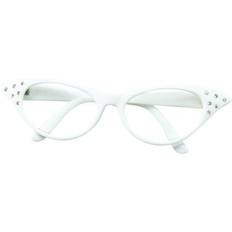 Bristol Novelty 50’s Female Sunglasses White