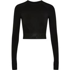 Everlast Seamless Long Sleeve Crop Top Women - Black