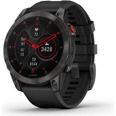 Garmin Android - Schlaf-Tracking Wearables Garmin Epix (Gen 2) 47mm Sapphire Edition with Silicone Band