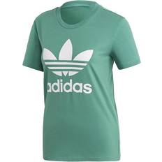 Adidas Women's Trefoil T-shirt - Future Hydro/White