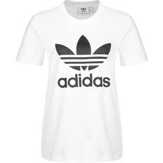 Adidas Women's Trefoil T-shirt - White/Black