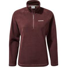 Craghoppers Miska VI Half Zip Fleece Top - Deep Garnet