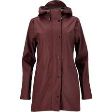 Weather Report Petra Rain Jacket - Burgundy