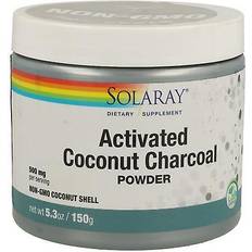 Activated charcoal powder Solaray Activated Coconut Charcoal Powder 500mg 150g