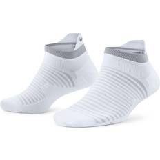 Reflektoren Socken Nike Spark Lightweight No-Show Running Socks Unisex - White