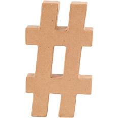 Wasserbasiert Selbermachen (DIY) Creativ Company Symbol, # H: 20,5 cm, thickness 2,5 cm, 1 pc