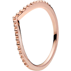 Pandora Metallperlen Wishbone Ring - Rose Gold