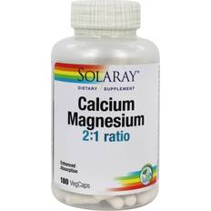 Solaray Calcium & Magnesium 2:1 Ratio 180