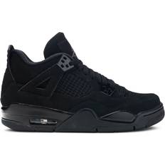 Jordan 4 black cat Nike Air Jordan 4 Retro GS - Black/Black/Light Graphite