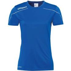 Uhlsport Stream 22 Short Sleeve Jersey Women - Azure Blue/White