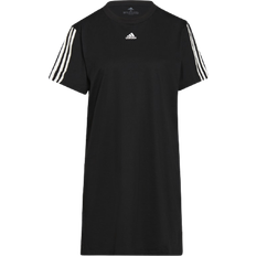 Adidas Women's Essentials Loose 3-Stripes Dress - Black/White