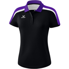 Soccer - Women Polo Shirts Erima Liga 2.0 Polo Shirt Women - Black/Violet/White