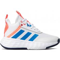 Adidas Kid's Ownthegame 2.0 - Cloud White/Blue Rush/Dark Blue