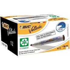 Bic Velleda 1701 Whiteboard Marker Black 1.5mm 12-pack
