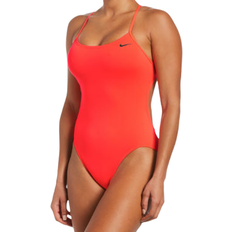 Nike Dame Badetøy Nike Women's Hydrastrong Cut Out Swimsuit - Bright Crimson