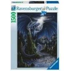 Puzzles Ravensburger The Dark Blue Dragon 1500 Pieces
