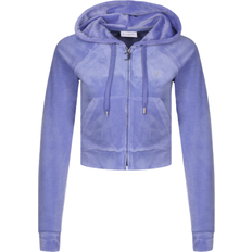 Juicy Couture Madison Zipper Hoodie - Lilac