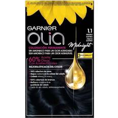 Garnier Permanent Dye Olia 1,10 Black Sapphire Ammonia-free (4 Pieces)
