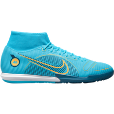 Soccer Shoes Nike Mercurial Superfly 8 Academy IC - Chlorine Blue/Marina/Laser Orange