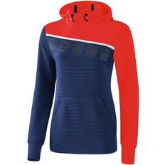 Erima 5-C Hoody Women - New Navy/Red/White