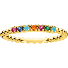 Thomas Sabo Dots Ring - Gold/Multicolour