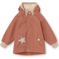 Nylon Fleecejakker Mini A Ture Fleece Wally Jacket - Wood Rose