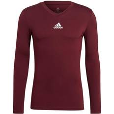 Fußball - Herren Basisschicht Adidas Team Base Long Sleeve T-shirt Men - Team Maroon