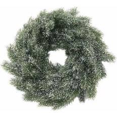 Europalms Fir wreath, snowy, PE, 45cm, Julkrans, snöig, 45cm