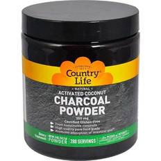 Activated charcoal powder Country Life Activated Charcoal Powder 500 mg 5 oz