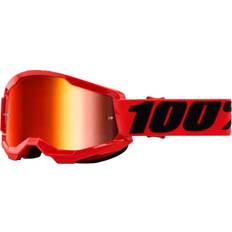 100% Strata 2 Mirror Lens Goggles