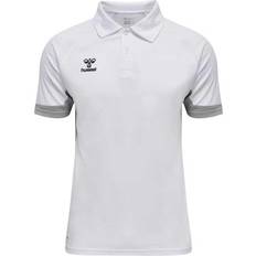 Hummel Lead Mesh Functional Polo Shirt Men - White