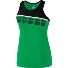 Soccer - Women Tank Tops Erima 5-C Tank Top Women - Emerald/Black/White