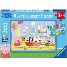 Ravensburger Puslespill Ravensburger Peppa Pig 2x12 Pieces