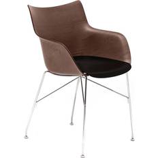 Kartell Q/Wood Armchair 33.1"