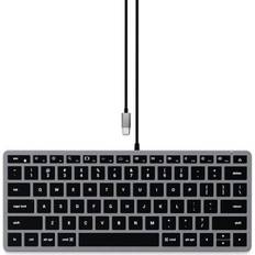 Satechi Slim W1 Wired Backlit Keyboard (Nordic)