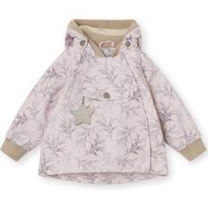 Mini A Ture Wai Fleece Print Jacket - Mauve Chalk (1220334704-0023)