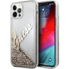 Guess Vintage Liquid Glitter Case for iPhone 12 Pro Max