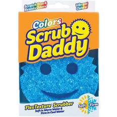 Scrub Daddy Colors FlexTexture Scrubber Soft Firm Blue