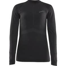 Skifahren Basisschicht-Oberteile Craft Sportswear Active Intensity CN LS Women - Black/Asphalt