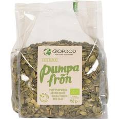 Nøtter og frø Biofood Pumpkin Seeds 750g 1pakk