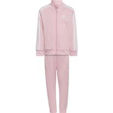 Adidas Kid's Adicolor SST Tracksuit - True Pink/White (HC9443)