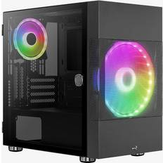 ATX - Mini Tower (Micro-ATX) Kabinetter AeroCool Cube Atomic V2 (Black/Transparent)