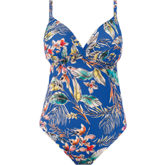 Fantasie Burano Deep Plunge Swimsuit - Pacific