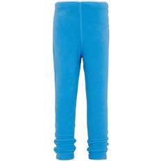Blå Fleecebukser Didriksons Monte Kid's Fleece Pants - Sharp Blue (503949-332)